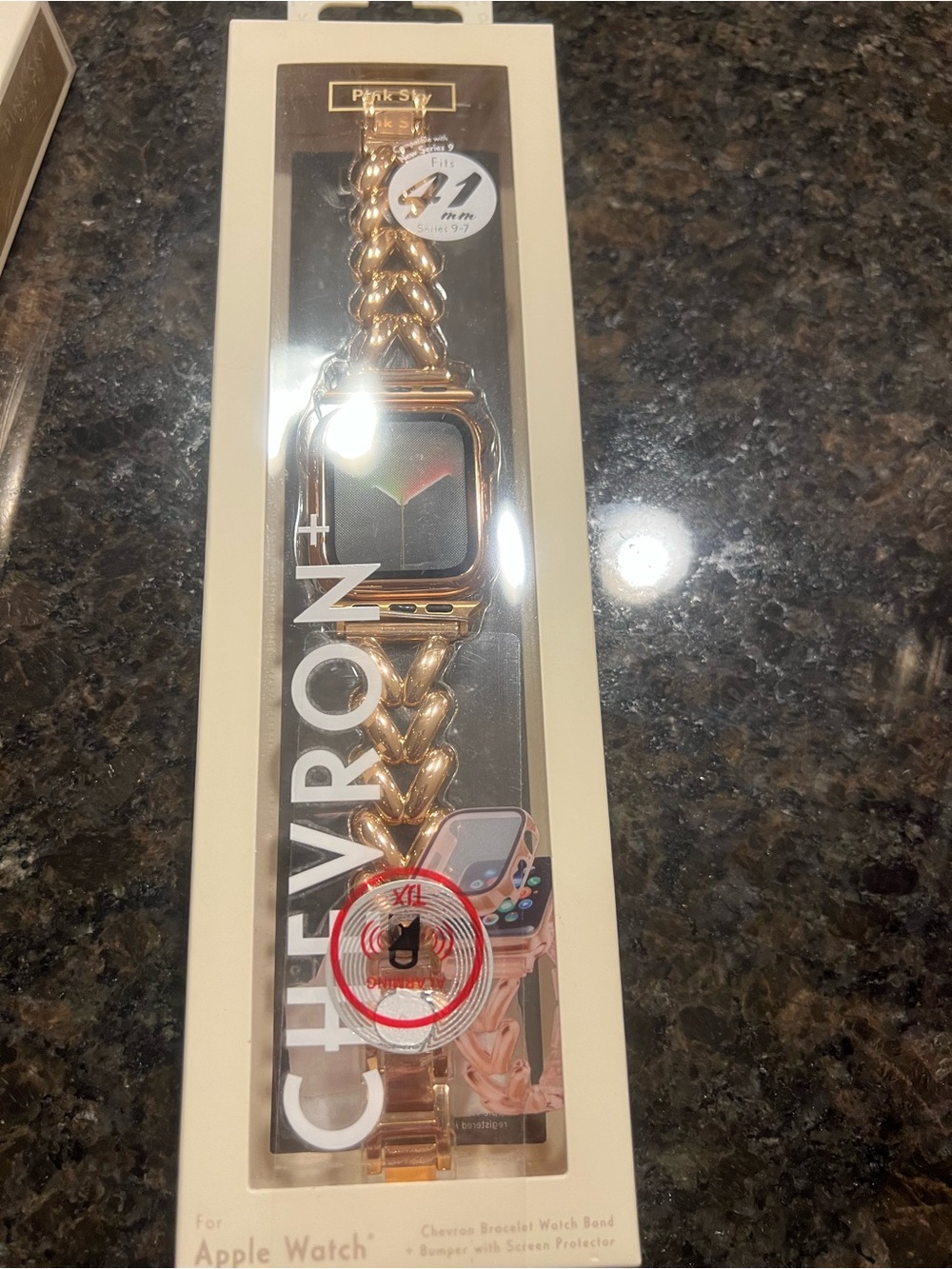 Rose gold Bracelet Band for Apple Watch - Gold